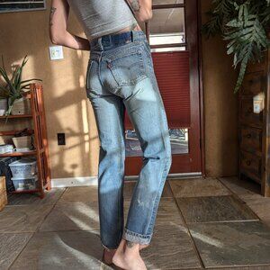 Perfectly Worn in Vintage Levis